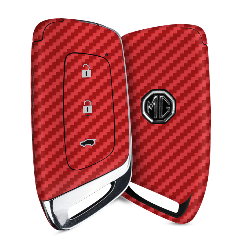 Carbon Fibre Red Key-1