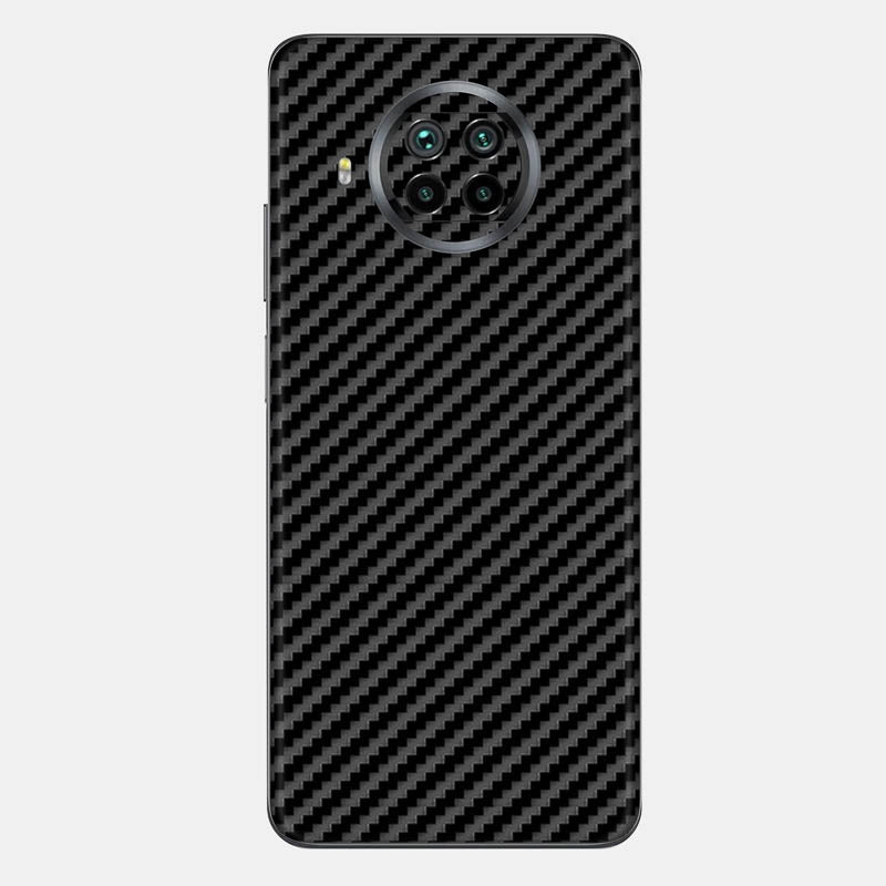 Carbon Fibre Black Glass Back