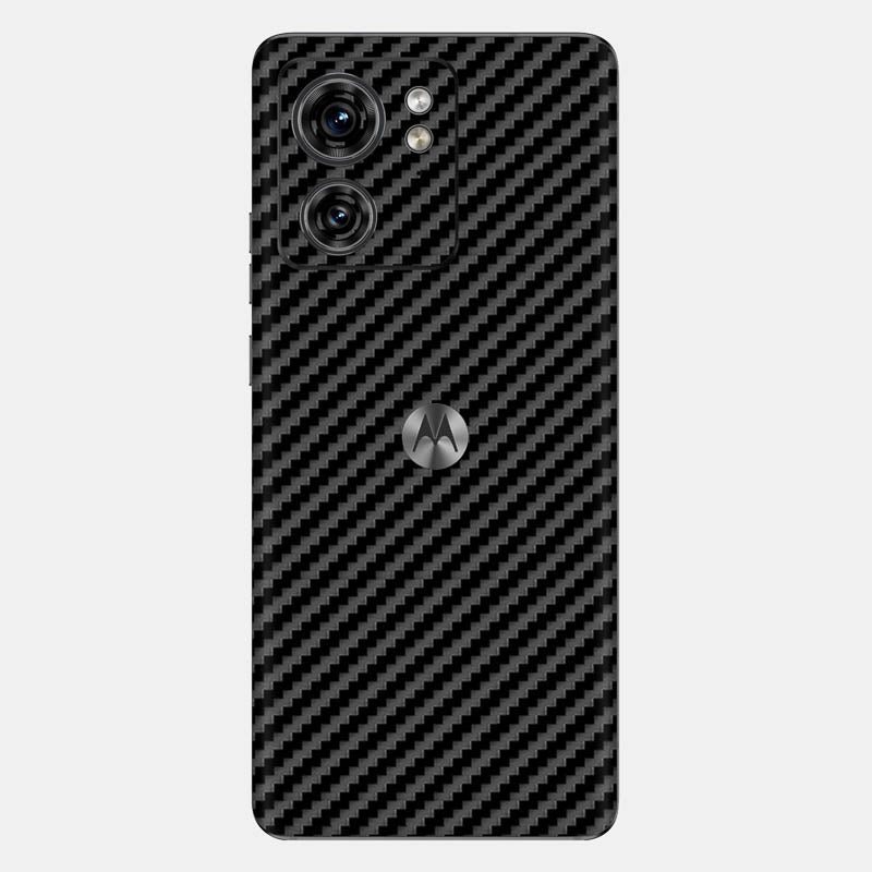 Carbon Fibre Black Glass Back