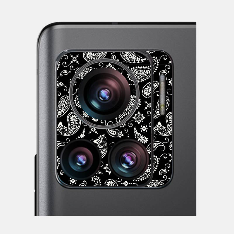 Black Paisley Pack of 2
