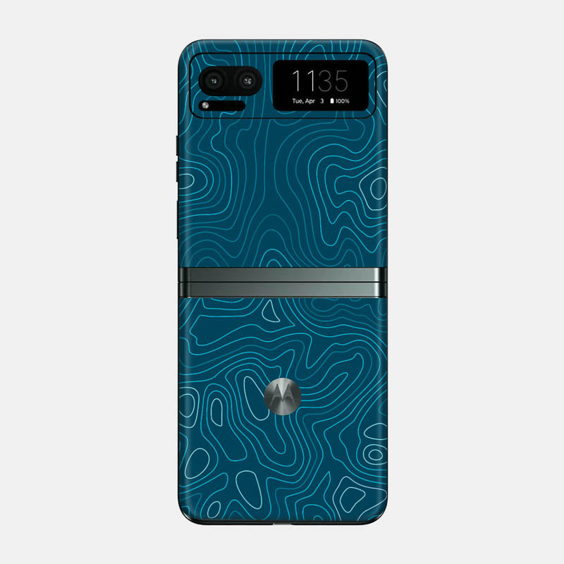 Aqua Glass Back