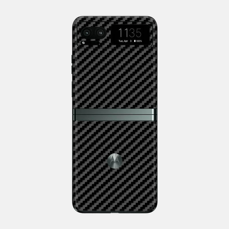 Carbon Fibre Black Glass Back