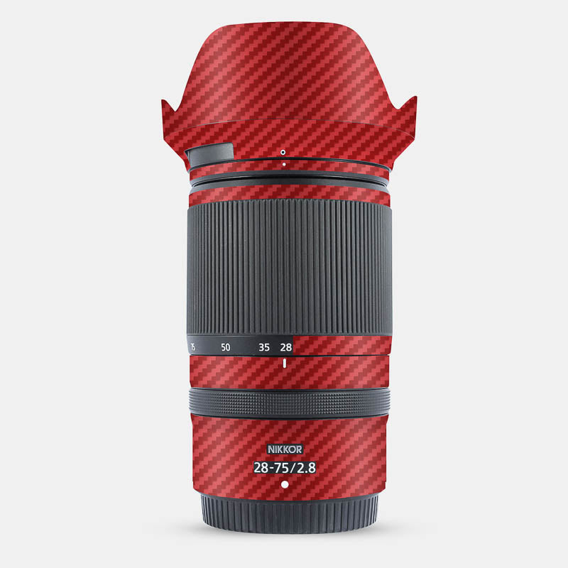 Carbon Fibre Red Full Body