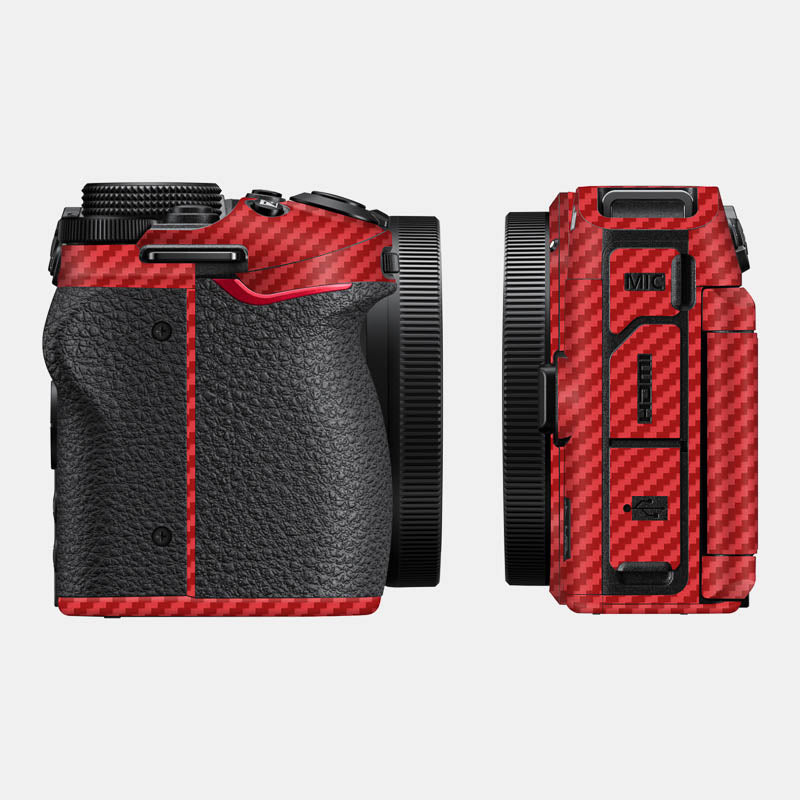 Carbon Fibre Red Full Body