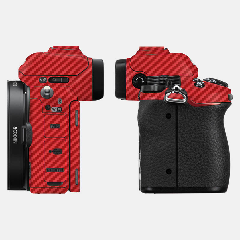 Carbon Fibre Red Full Body