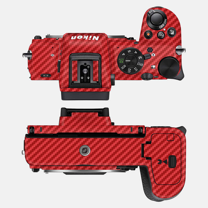 Carbon Fibre Red Full Body