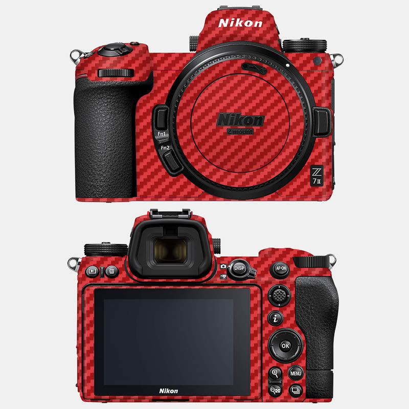 Carbon Fibre Red Full Body