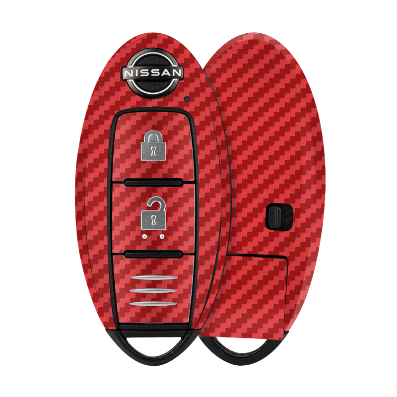 Carbon Fibre Red Key-1