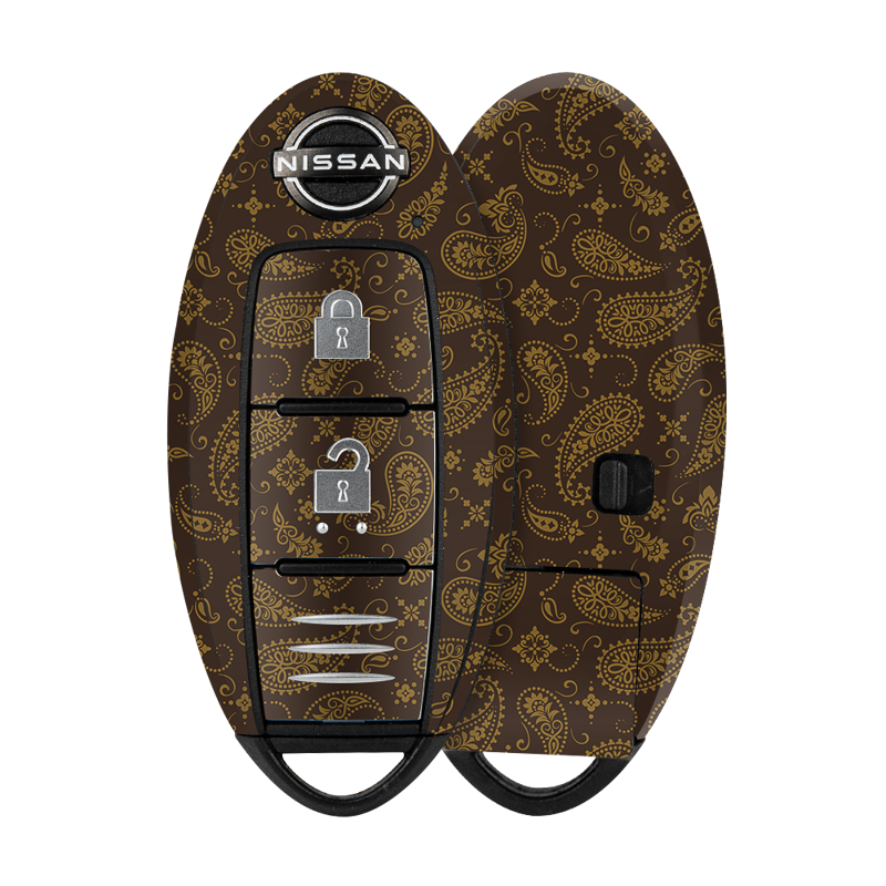 Brown Paisley Key-1