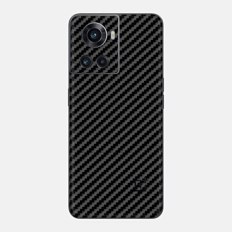 Carbon Fibre Black Glass Back