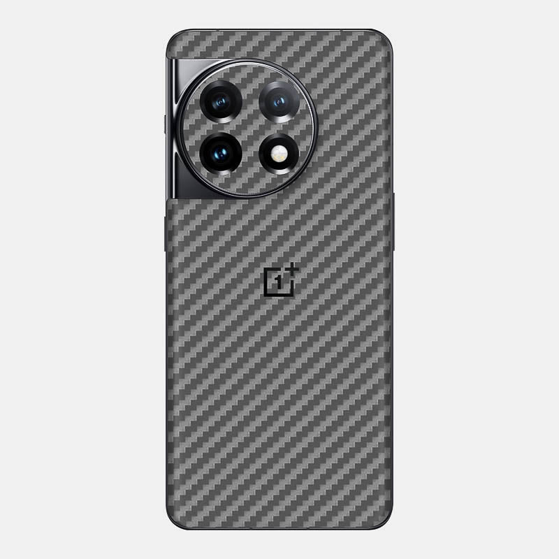 Carbon Fibre Grey Glass Back