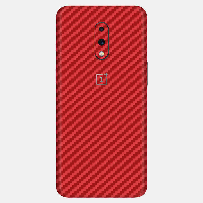 Carbon Fibre Red Full Back