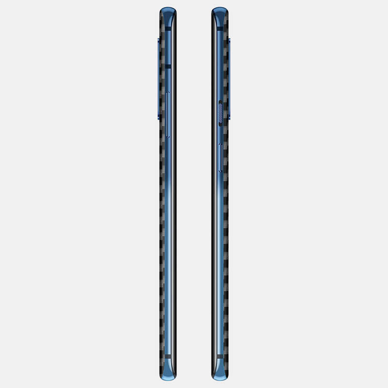 Carbon Fibre Black Glass Back