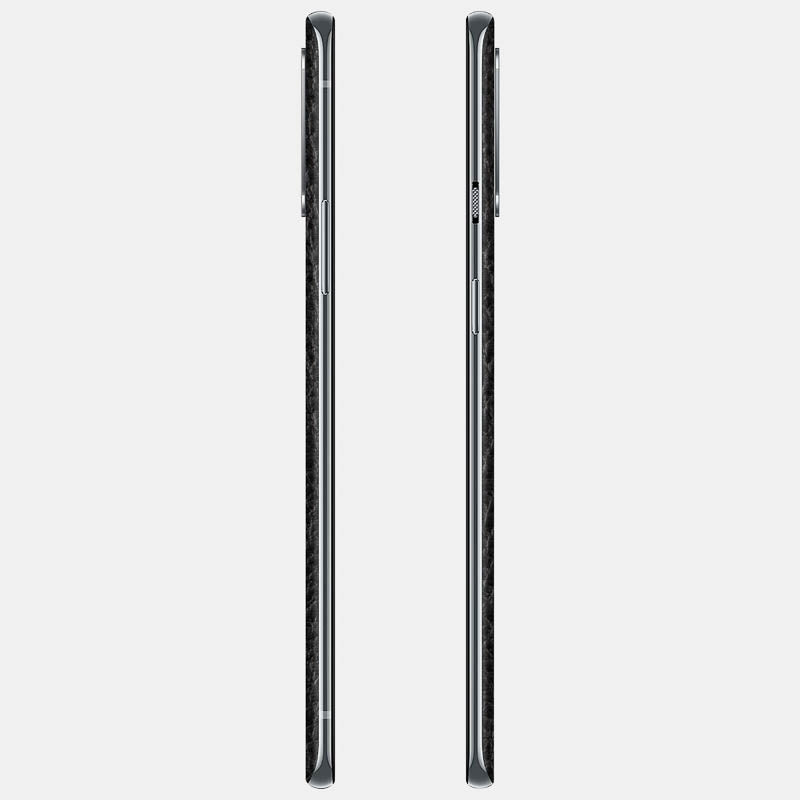 Black Leather Glass Back