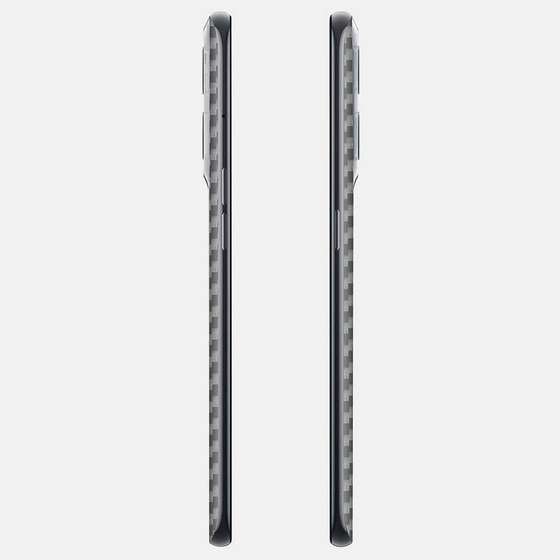 Carbon Fibre Grey Glass Back