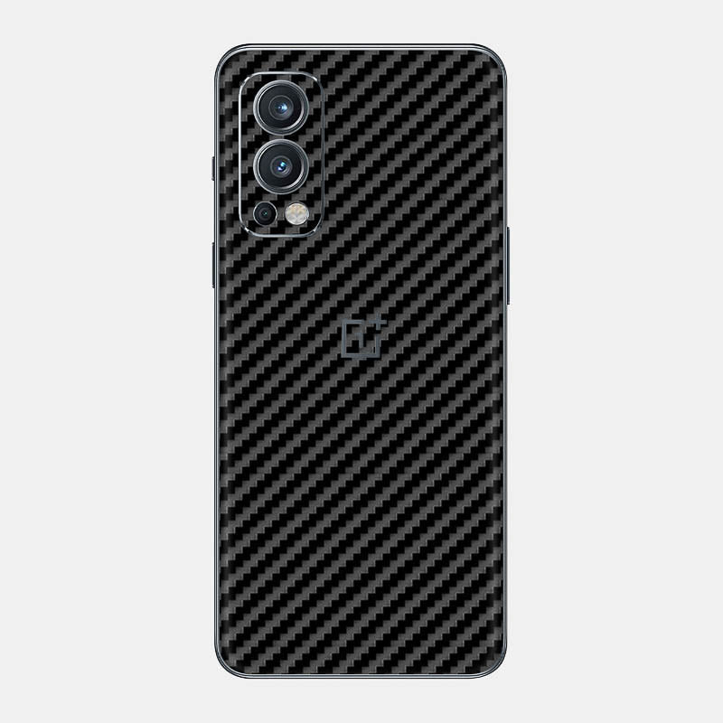 Carbon Fibre Black Glass Back