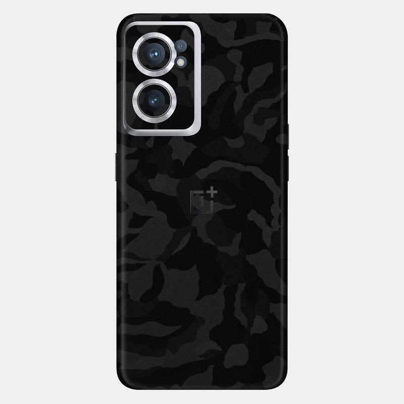 Black Camo Full Back