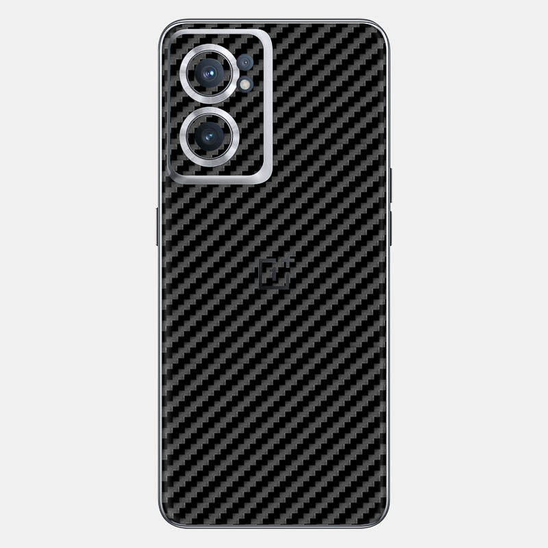 Carbon Fibre Black Glass Back