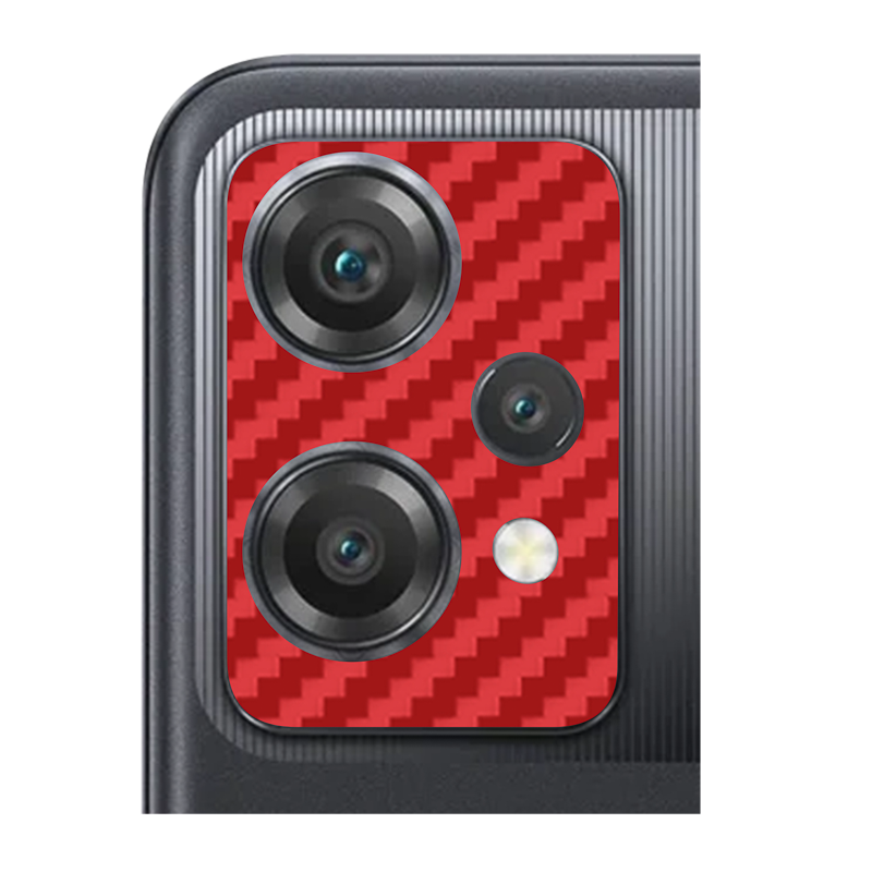 Carbon Fibre Red Pack of 2