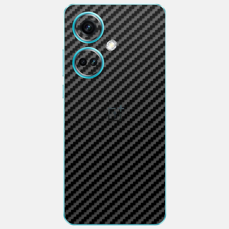 Carbon Fibre Black Glass Back