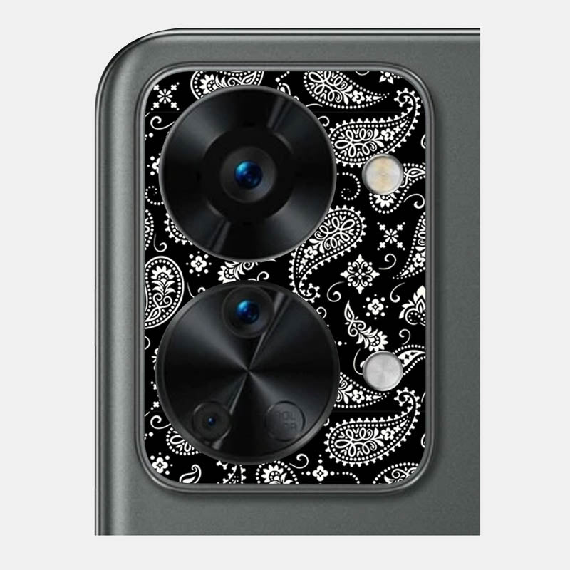 Black Paisley Pack of 2