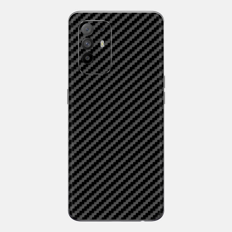 Carbon Fibre Black Glass Back