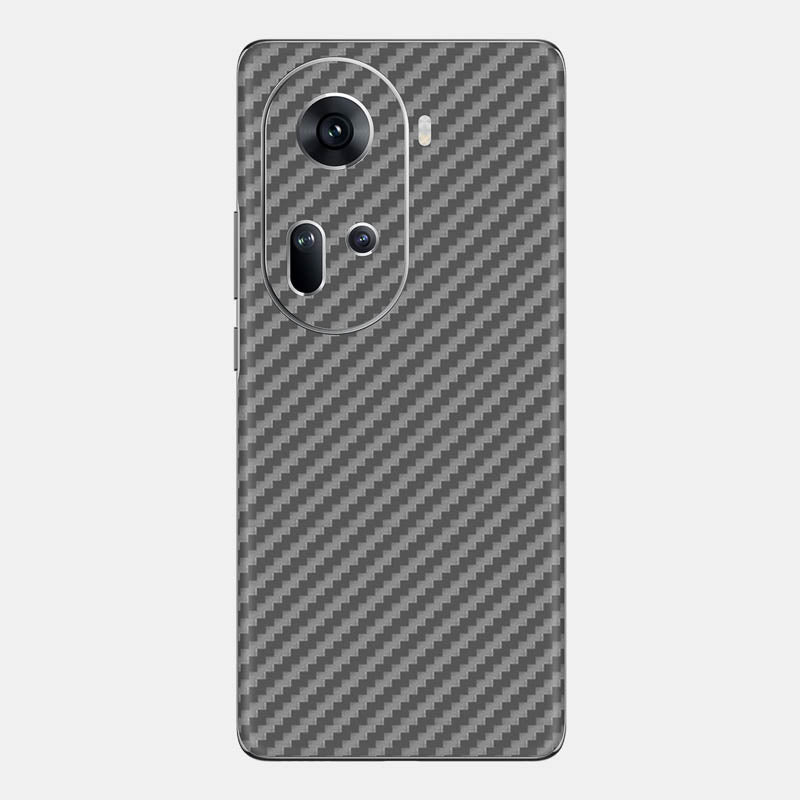 Carbon Fibre Grey Glass Back