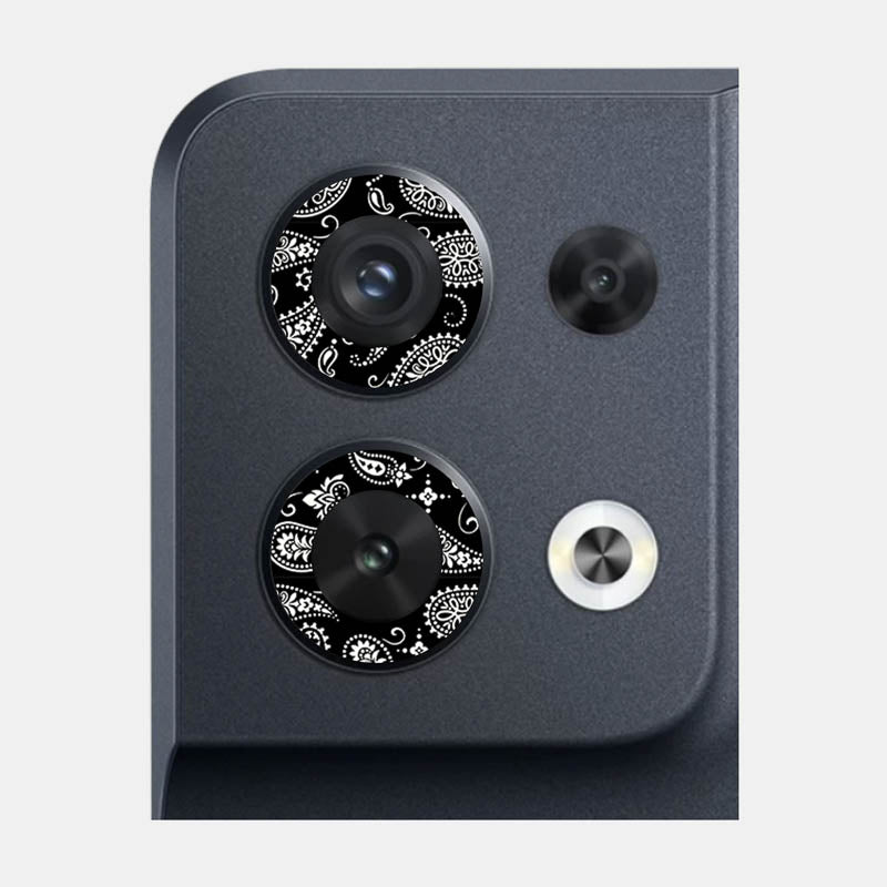 Black Paisley Pack of 2