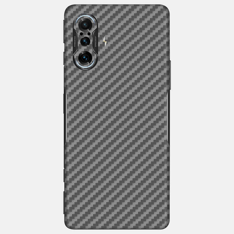 Carbon Fibre Grey Glass Back