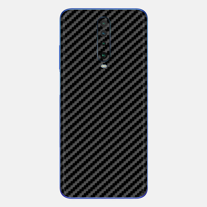 Carbon Fibre Black Glass Back