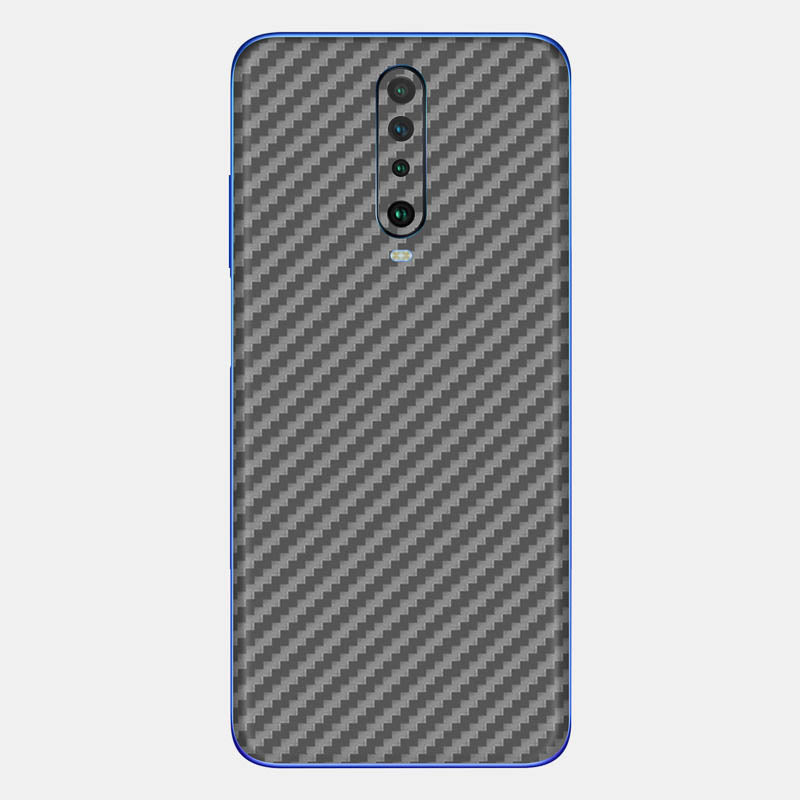 Carbon Fibre Grey Glass Back