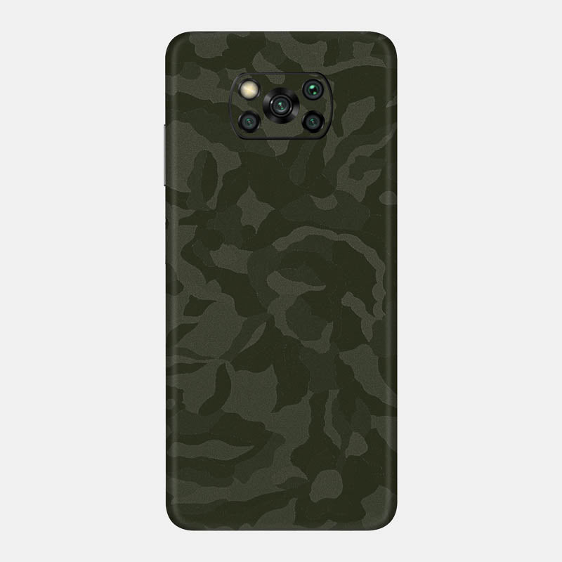 Green Camo Full Back