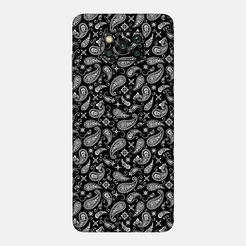 Black Paisley Full Back