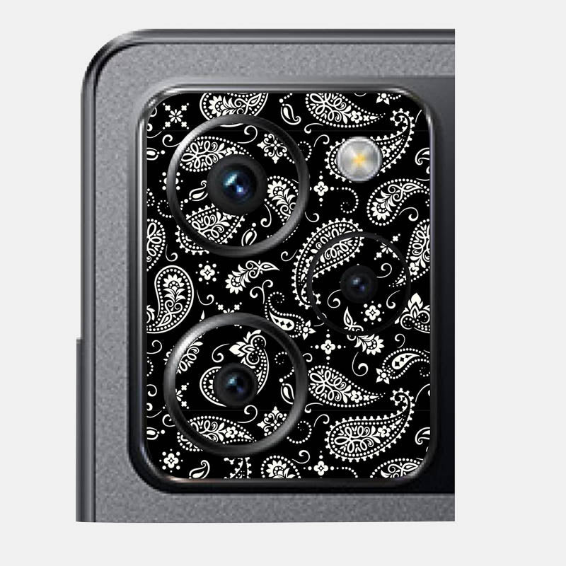 Black Paisley Pack of 2