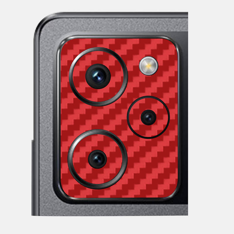 Carbon Fibre Red Pack of 2