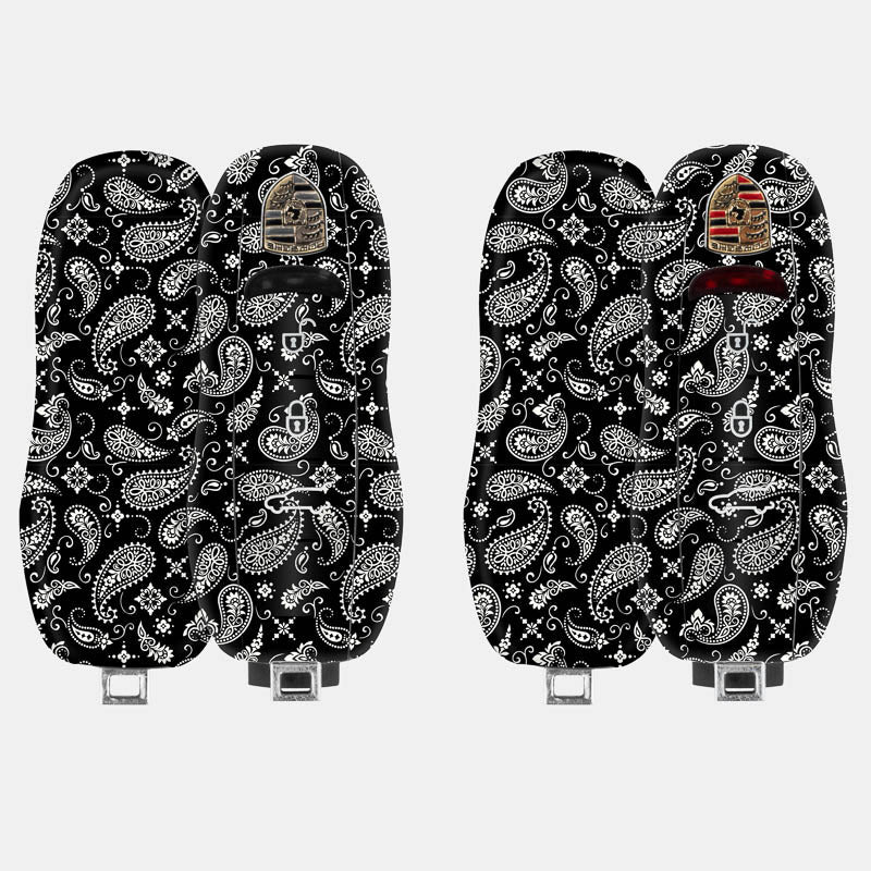 Black Paisley Key-1 + Key-2