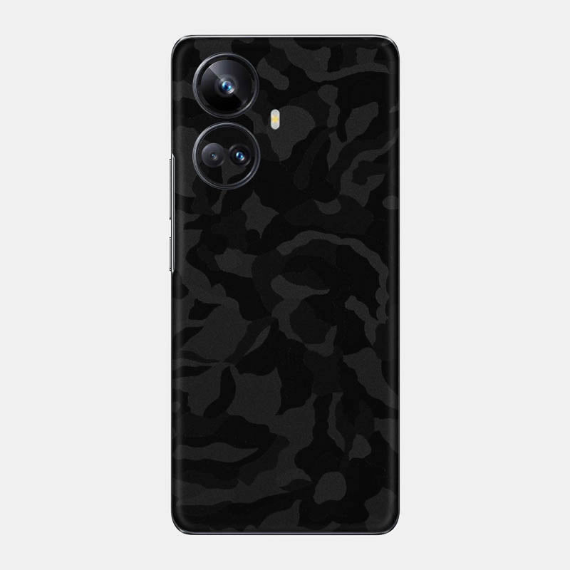 black camo Glass Back
