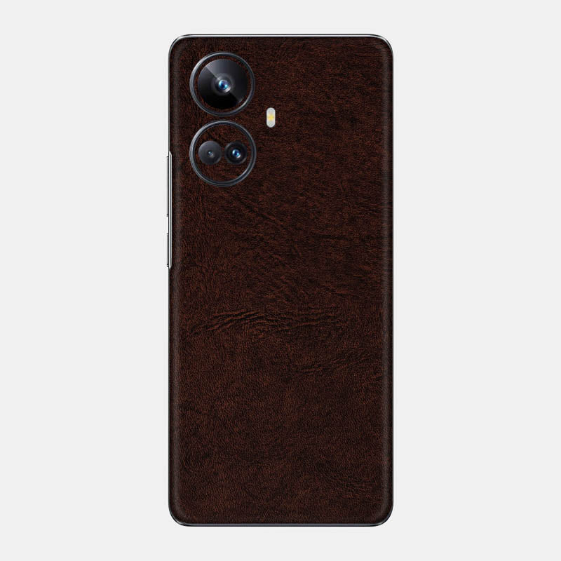 brown leather Glass Back