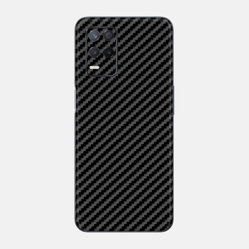 Carbon Fibre Black Glass Back