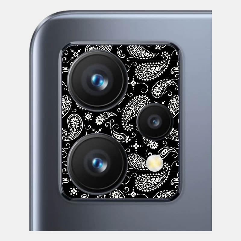 Black Paisley Pack of 2