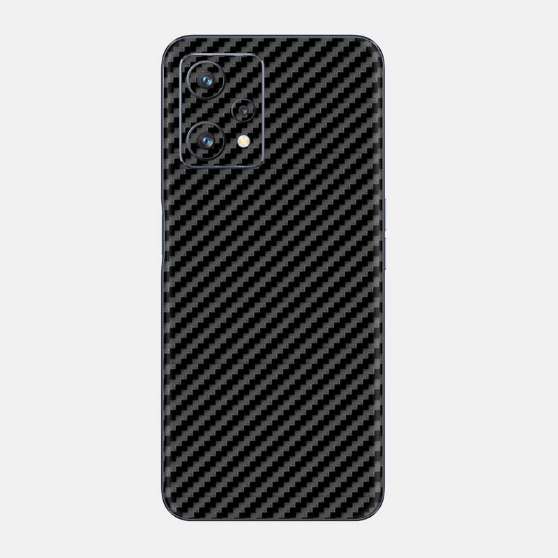 Carbon Fibre Black Glass Back