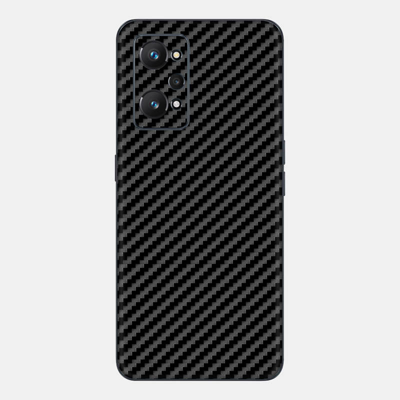 Carbon Fibre Black Glass Back