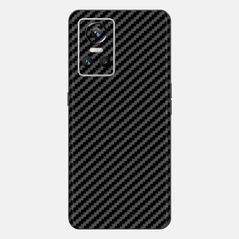 Carbon Fibre Black Glass Back