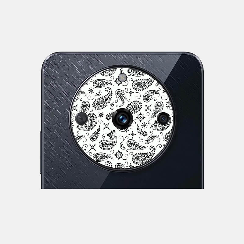 White Paisley Pack of 2
