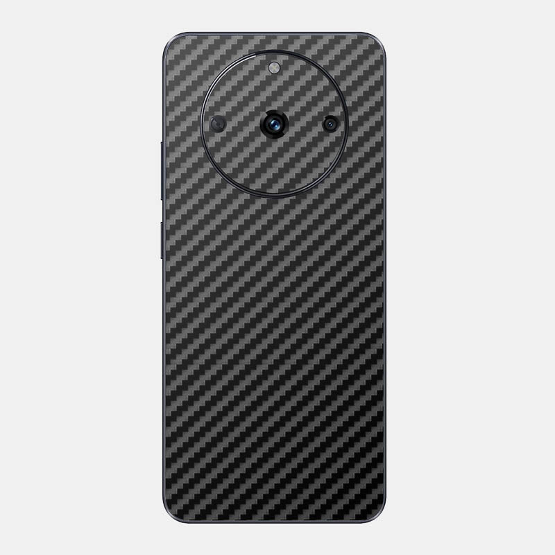 Carbon Fibre Black Glass Back