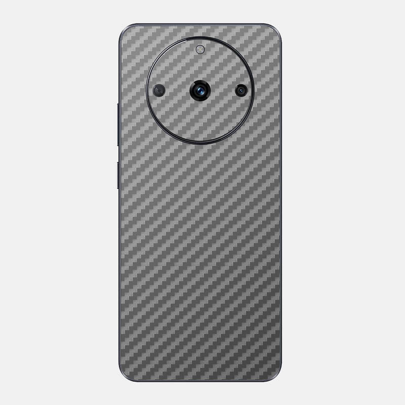 Carbon Fibre Grey Glass Back