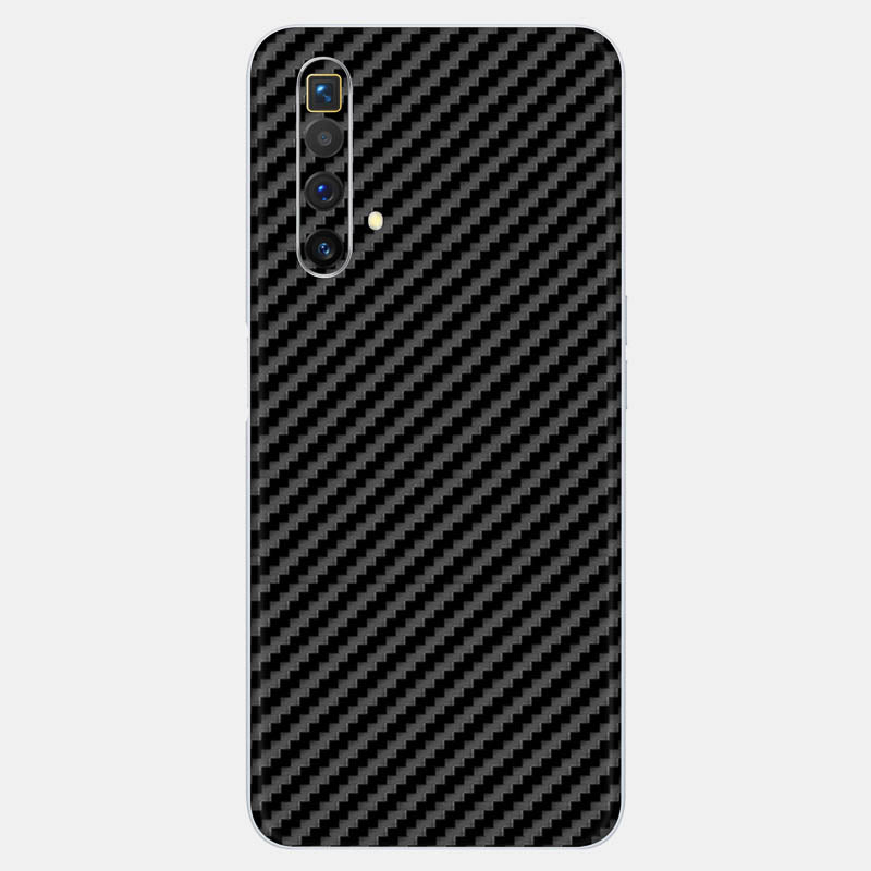 Carbon Fibre Black Glass Back