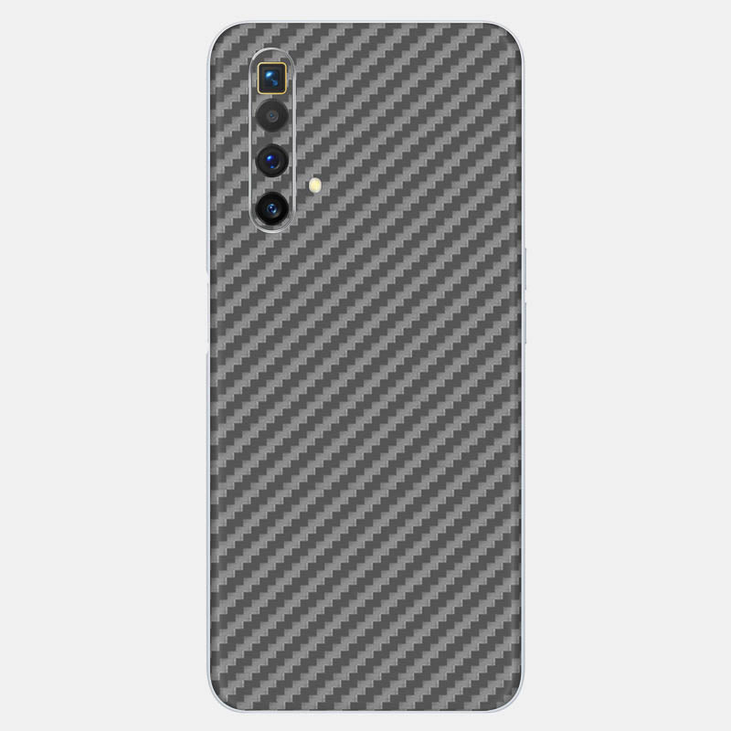 Carbon Fibre Grey Glass Back