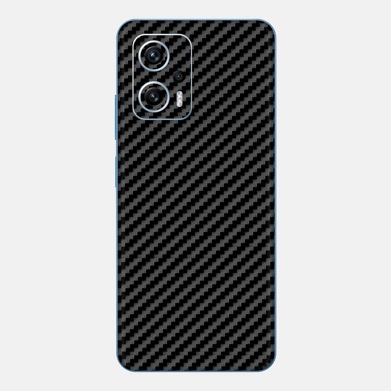 Carbon Fibre Black Glass Back