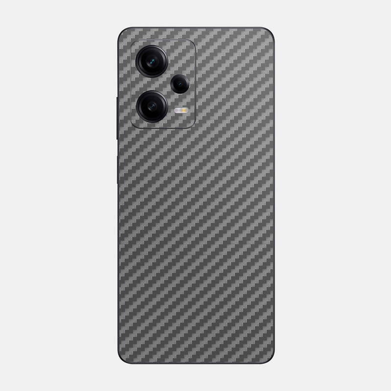 Carbon Fibre Grey Glass Back
